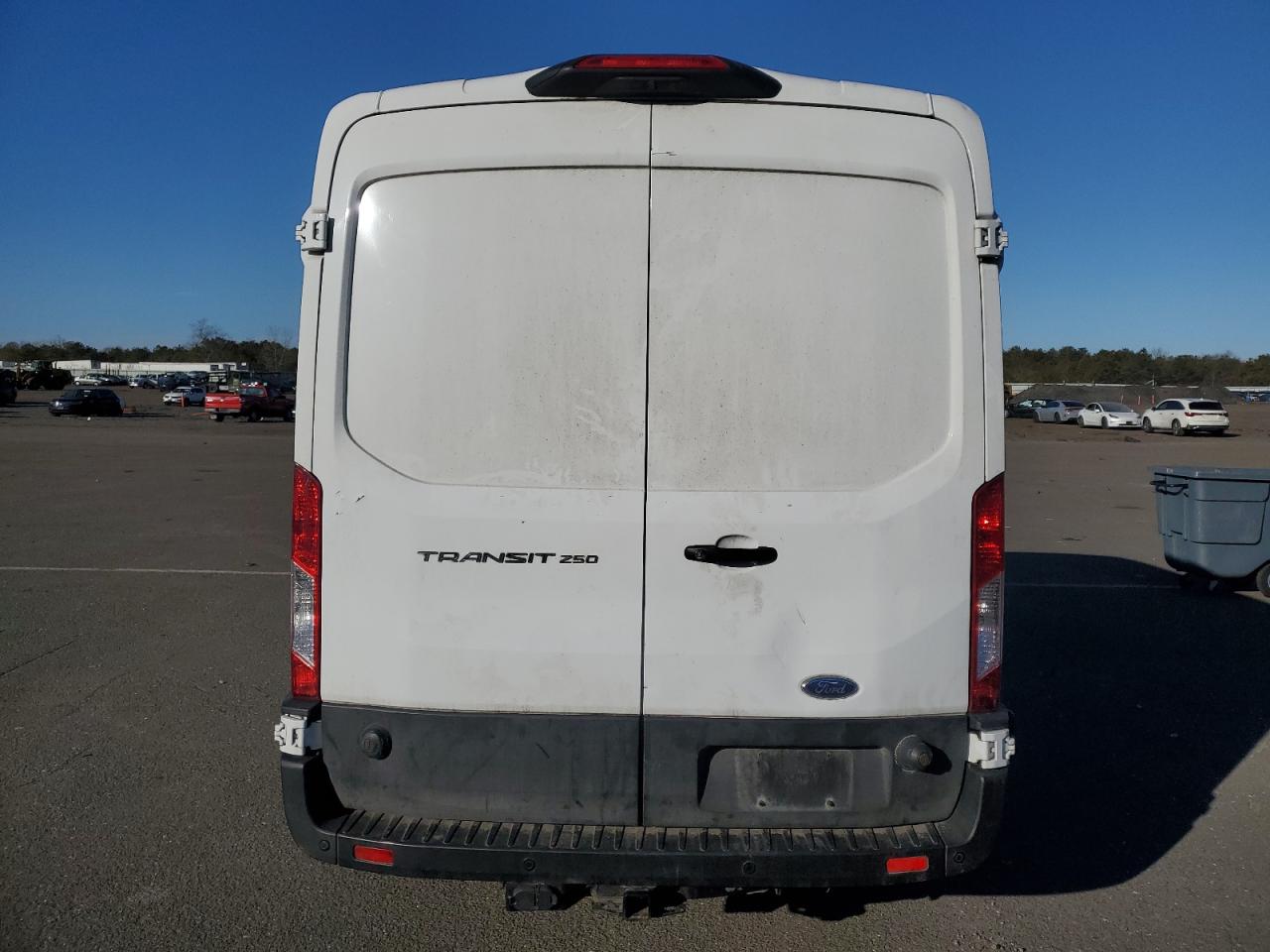 2021 Ford Transit VIN 1FTBR1C81MKA19401 Copart auction photo, front end / side damage thumbnail 6