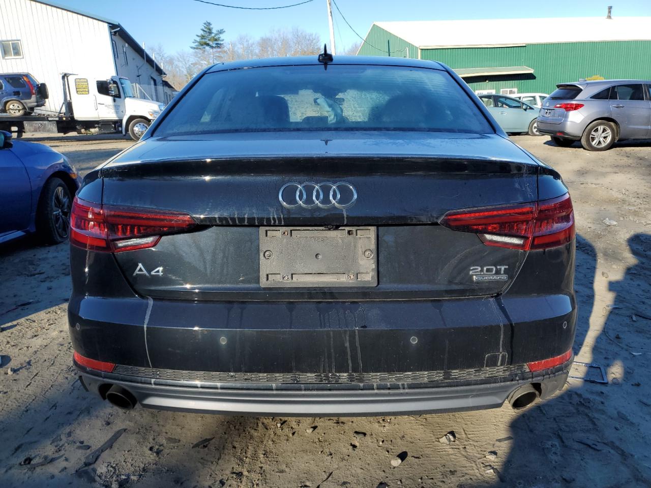 2018 Audi A4 VIN WAUFNAF42JA030492 Copart auction photo, front end / minor dent/scratches damage thumbnail 6