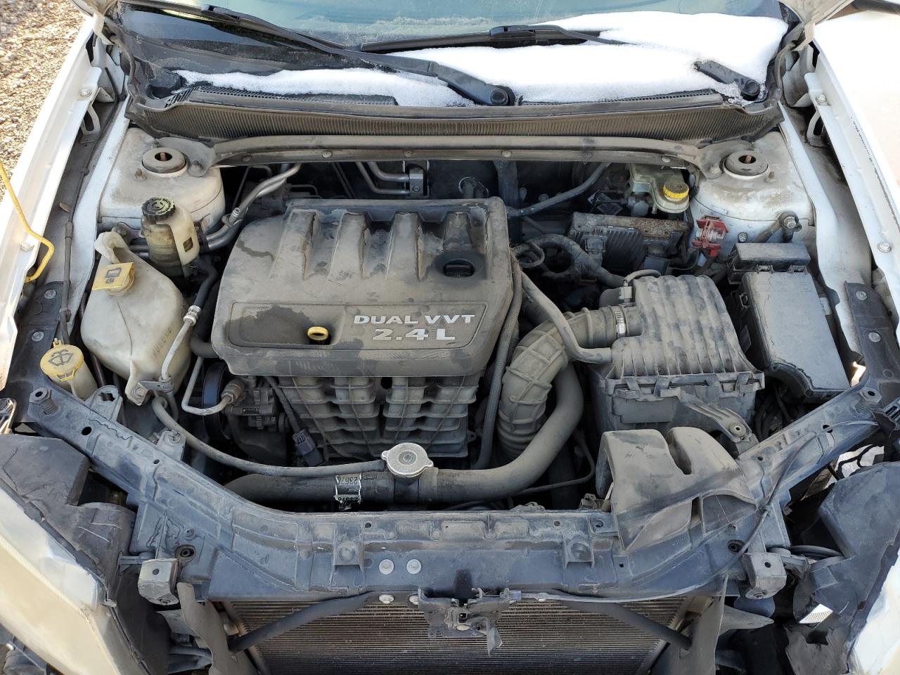 2013 Dodge Avenger VIN 1C3CDZCB5DN661376 Copart auction photo, front end / side damage thumbnail 11