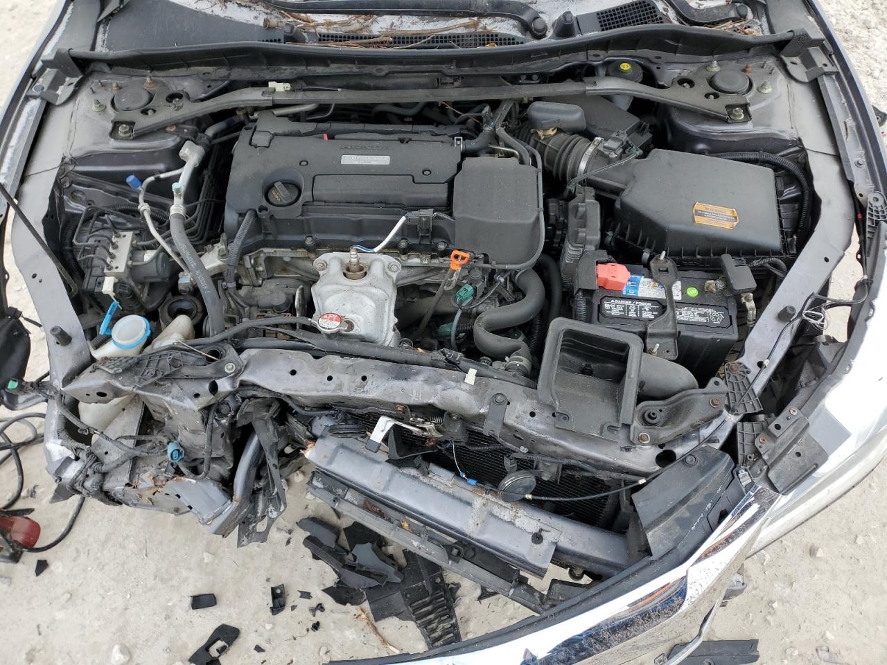 2017 Honda Accord VIN 1HGCR2F56HA143222 Copart auction photo, all over damage thumbnail 13