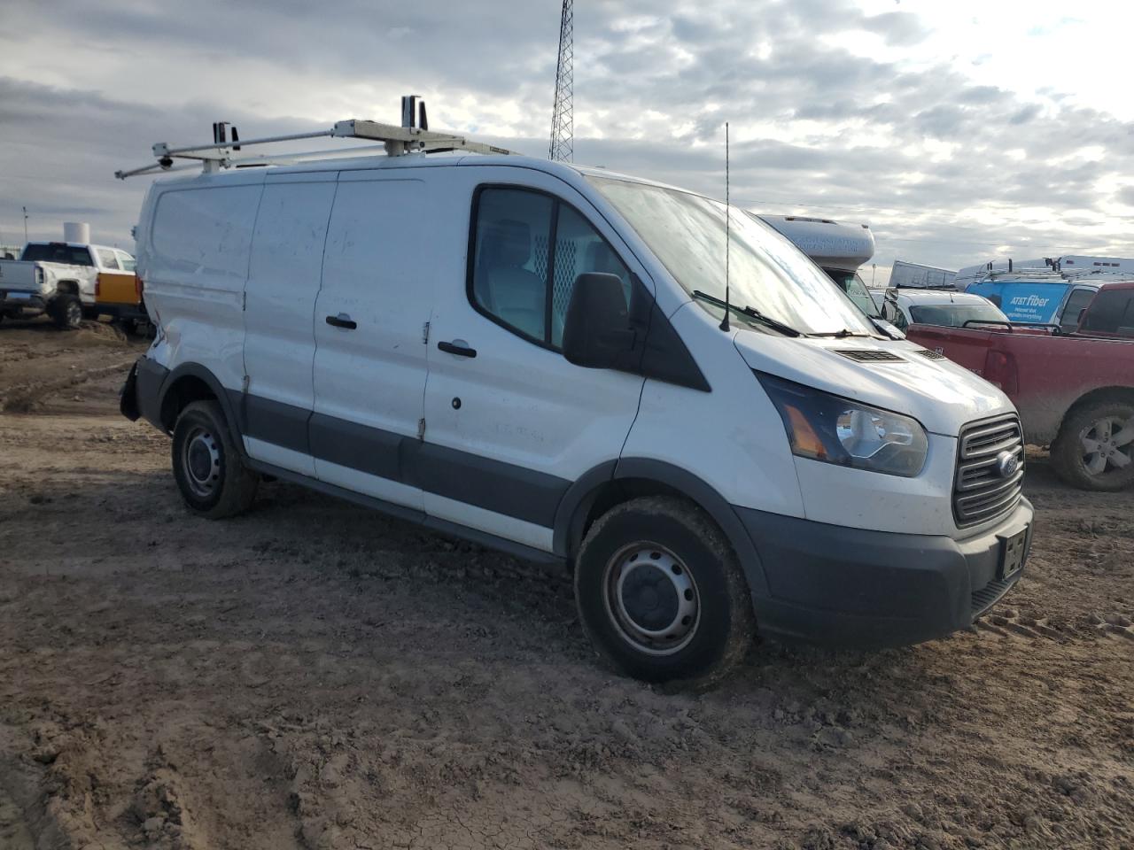 2017 Ford Transit VIN 1FTYR1ZMXHKA66432 Copart auction photo, rear end damage thumbnail 4