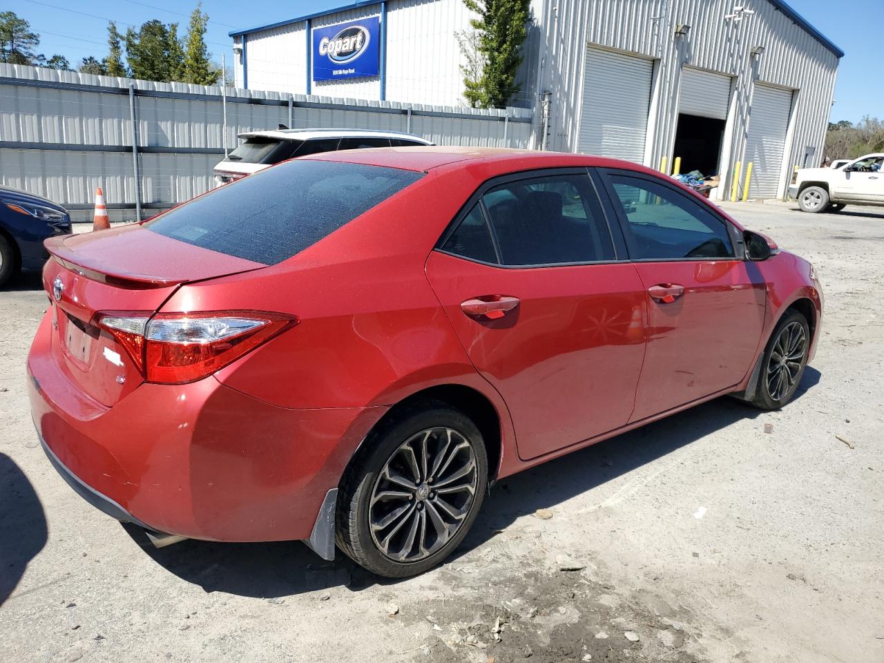 2014 Toyota Corolla VIN 2T1BURHE3EC032763 Copart auction photo, mechanical damage thumbnail 3