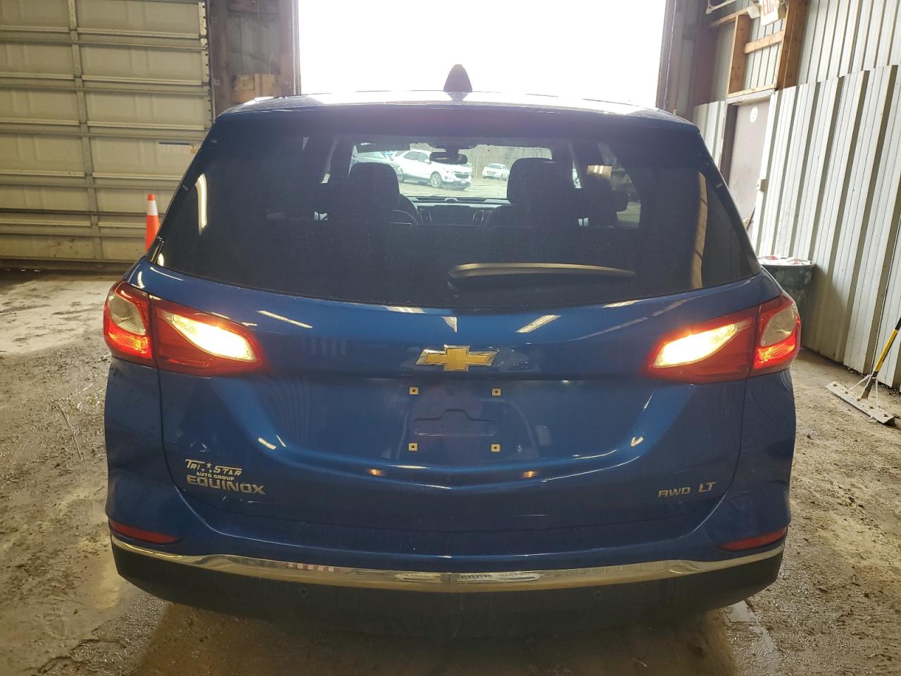2019 Chevrolet Equinox VIN 3GNAXUEV3KS547083 Copart auction photo, rear end damage thumbnail 6