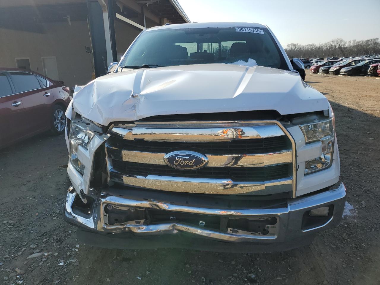 2015 Ford F-150 VIN 1FTEW1CG4FKD66754 Copart auction photo, front end damage thumbnail 5