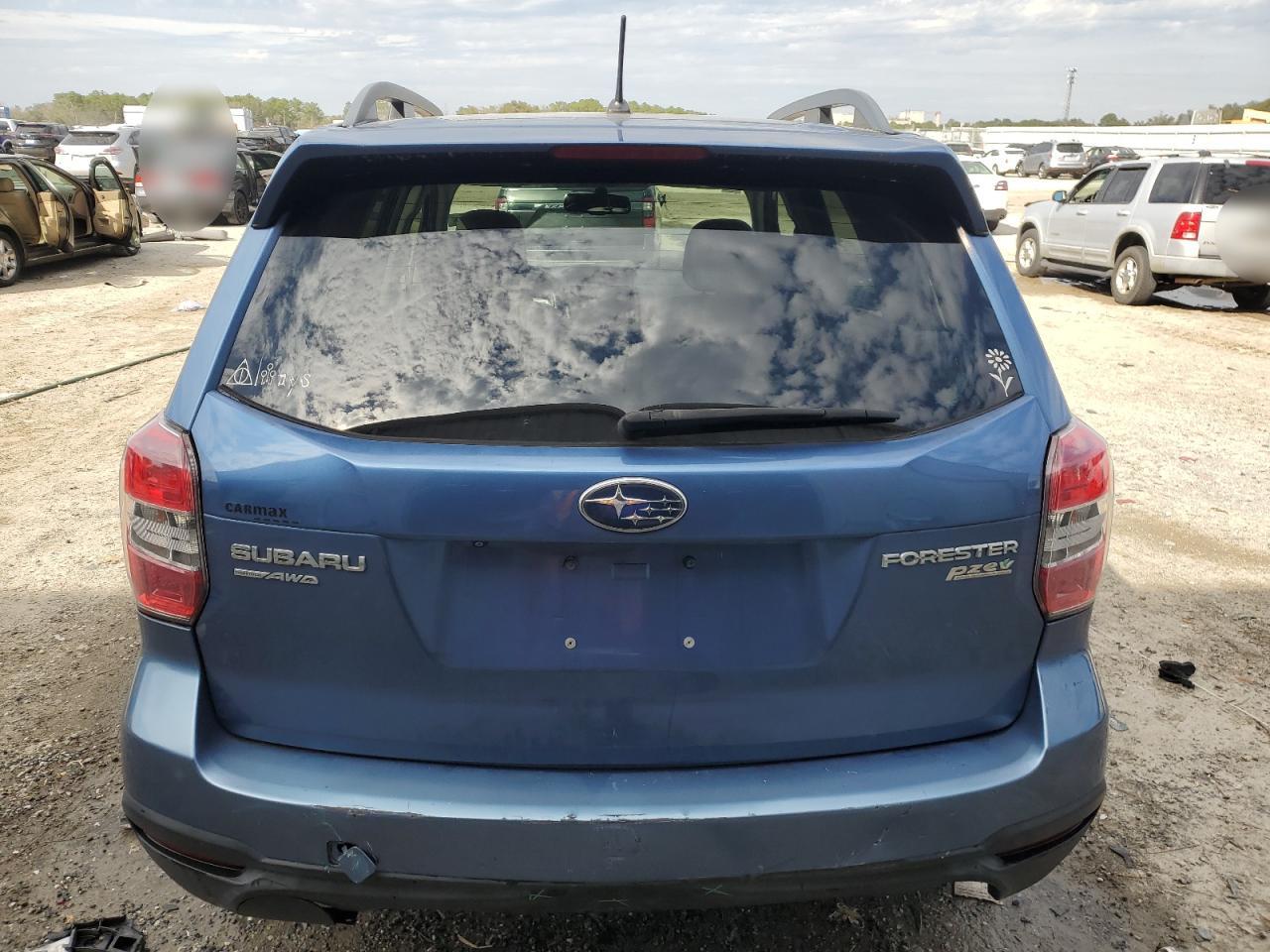 2015 Subaru Forester VIN JF2SJAHC5FH445968 Copart auction photo, side damage thumbnail 6