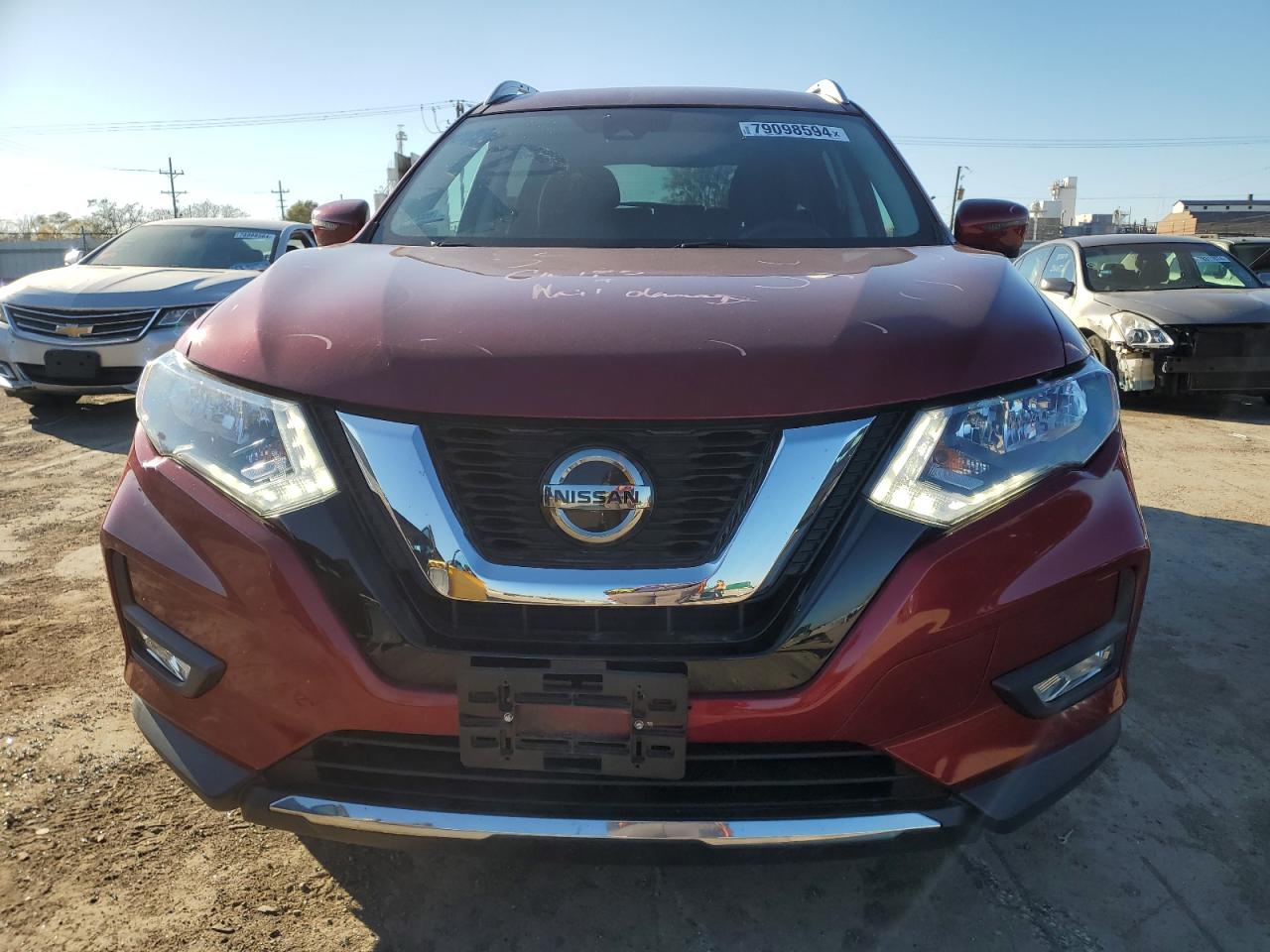 2019 Nissan Rogue VIN 5N1AT2MV2KC815553 Copart auction photo, rear end damage thumbnail 5