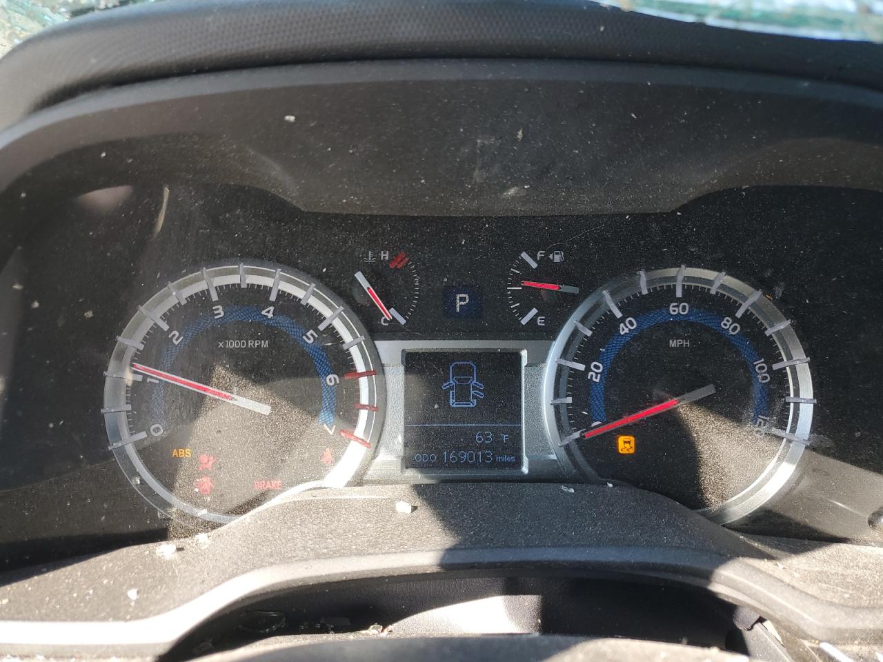 2016 Toyota 4Runner VIN JTEZU5JR9G5117056 Copart auction photo, rollover damage thumbnail 9