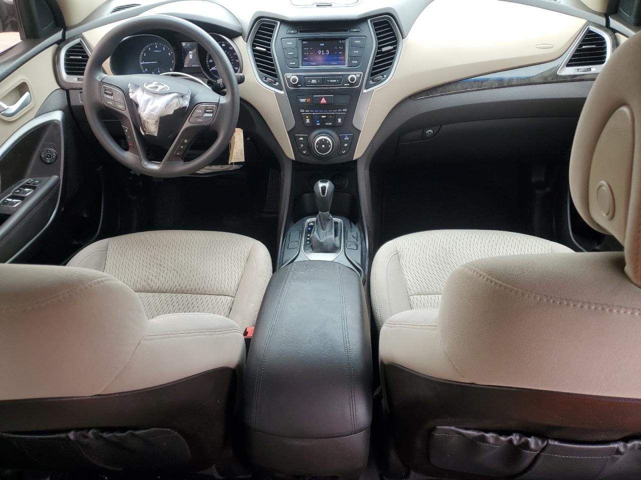 2018 Hyundai Santa Fe VIN 5NMZT3LB3JH053399 Copart auction photo, front end damage thumbnail 8