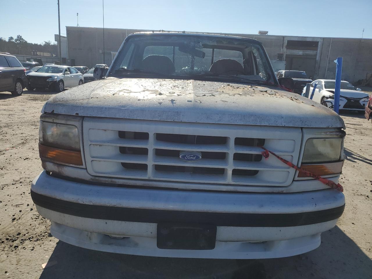 1994 Ford F-150 VIN 1FTDF15R2RLB24540 Copart auction photo, burn damage thumbnail 5