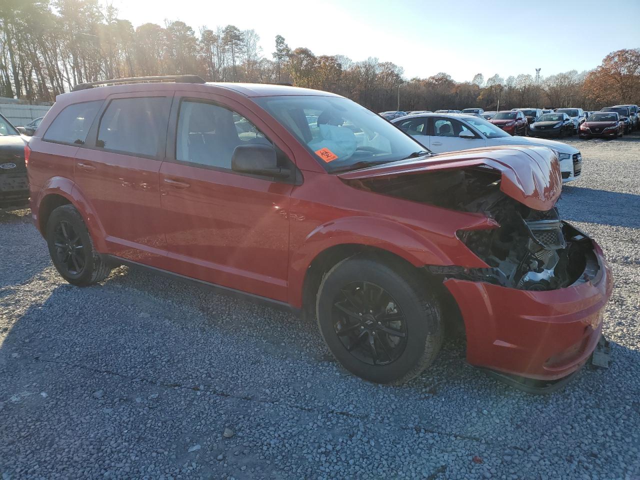 2020 Dodge Journey VIN 3C4PDCAB4LT247677 Copart auction photo, front end / rear end damage thumbnail 4