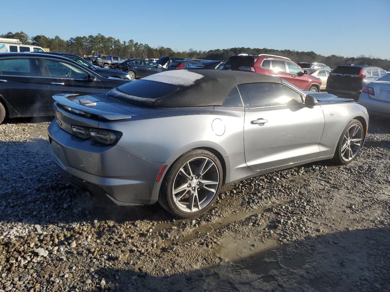 2019 Chevrolet Camaro VIN 1G1FB3DS6K0140079 Copart auction photo, front end / minor dent/scratches damage thumbnail 3