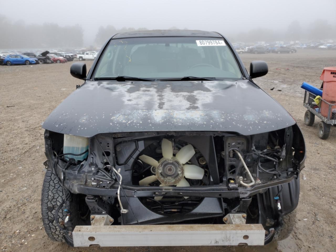2007 Toyota Tacoma VIN 3TMJU62N87M036305 Copart auction photo, front end damage thumbnail 5