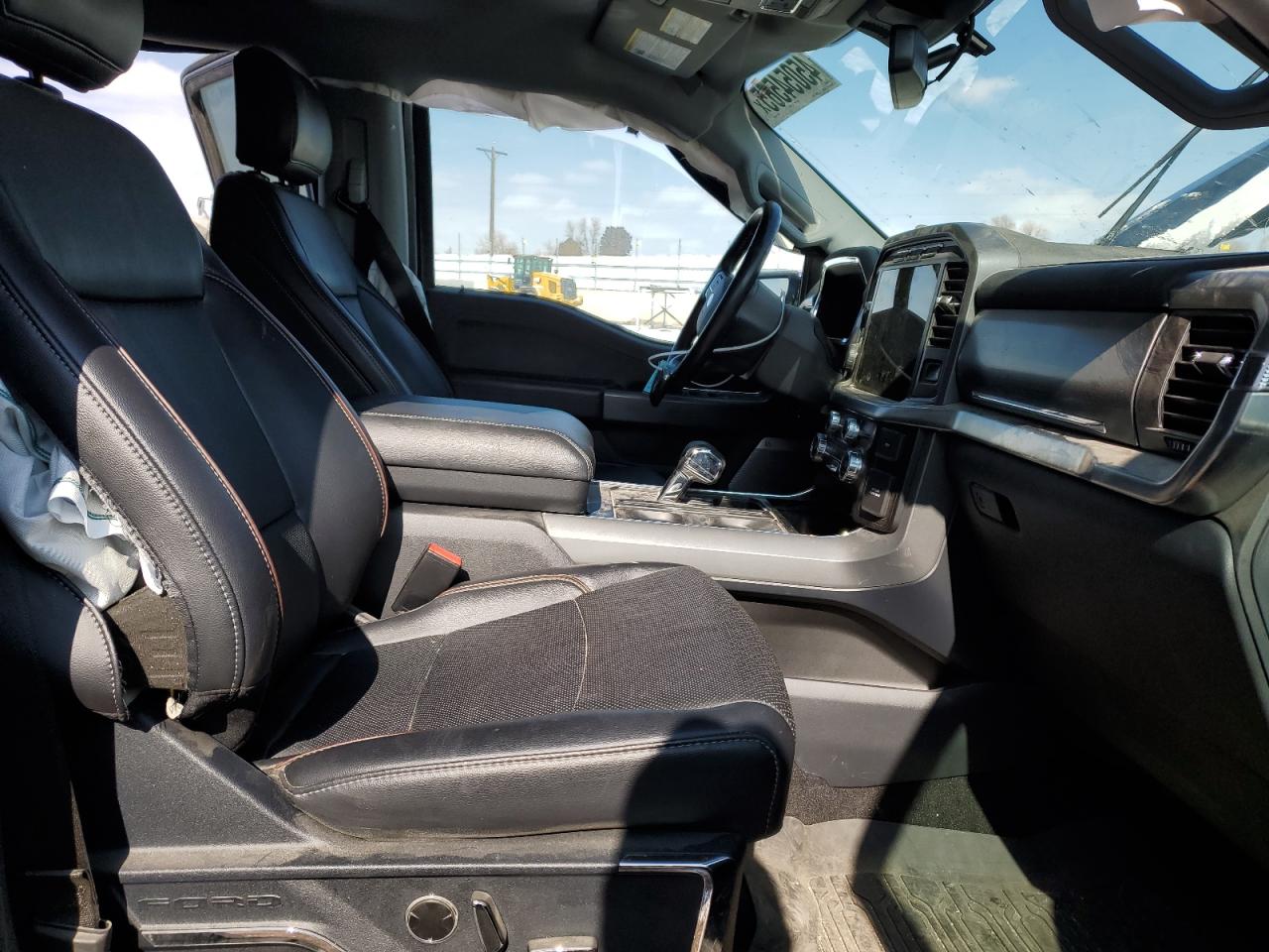 2021 Ford F-150 VIN 1FTFW1E80MFA78536 Copart auction photo, side / front end damage thumbnail 7