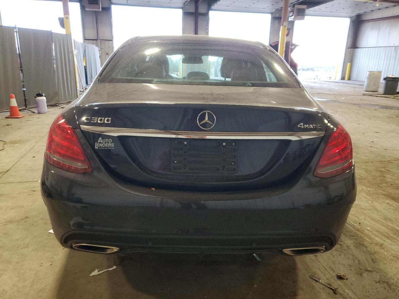 2016 Mercedes-Benz C-klasse VIN 55SWF4KB8GU117057 Copart auction photo, front end / partial repair damage thumbnail 6