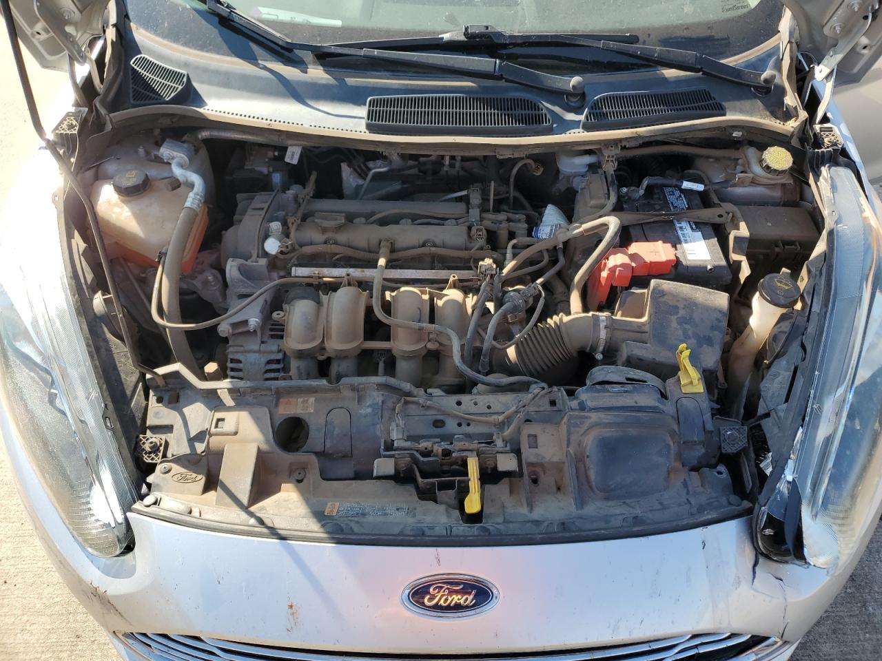 2019 Ford Fiesta VIN 3FADP4BJ2KM146268 Copart auction photo, rollover / minor dent/scratches damage thumbnail 11