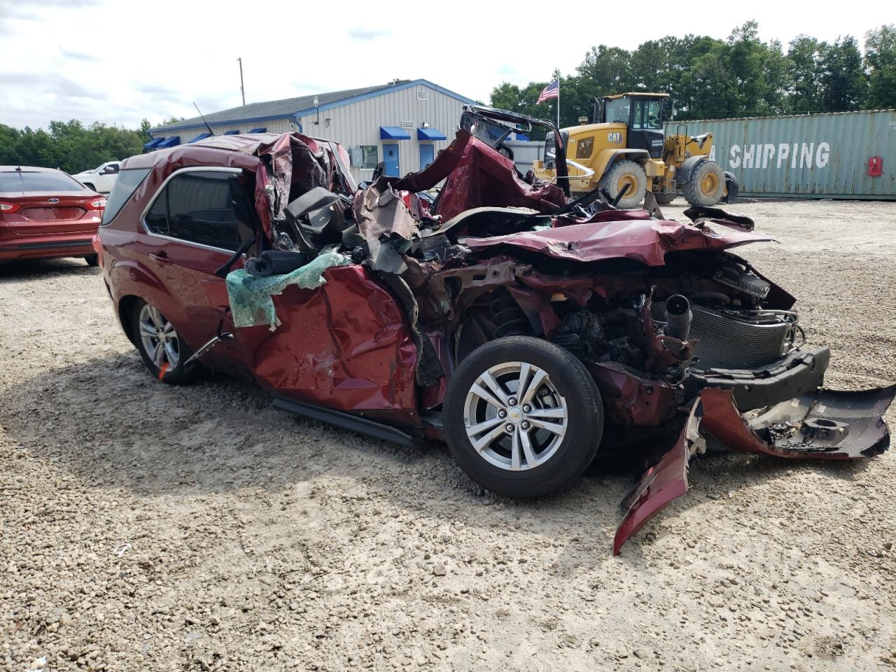 2010 Chevrolet Equinox VIN 2CNALDEW0A6288915 Copart auction photo, all over damage thumbnail 4