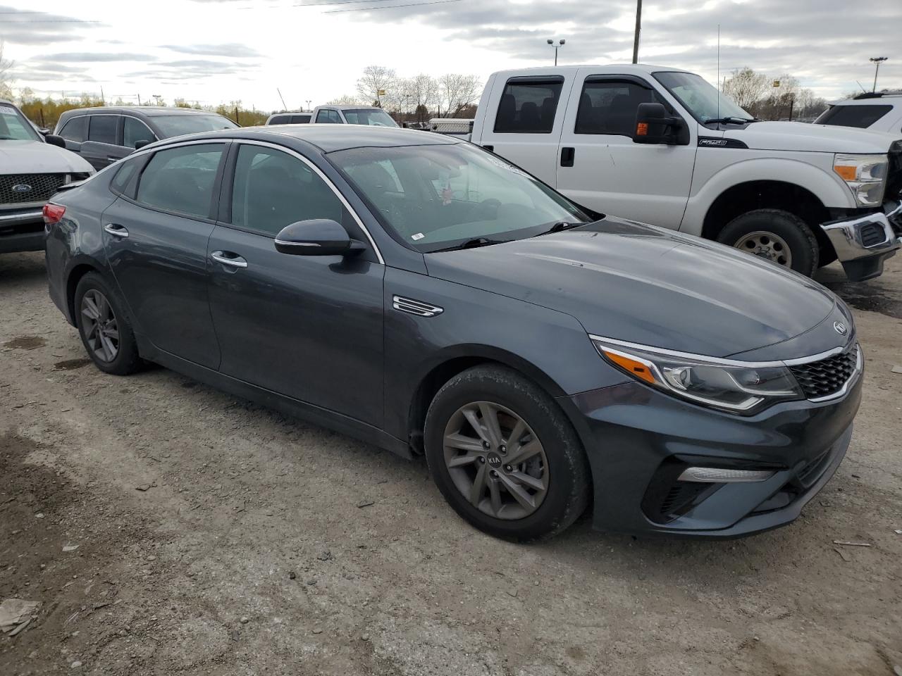2020 KIA Optima VIN 5XXGT4L3XLG436800 Copart auction photo, rear end / mechanical damage thumbnail 4