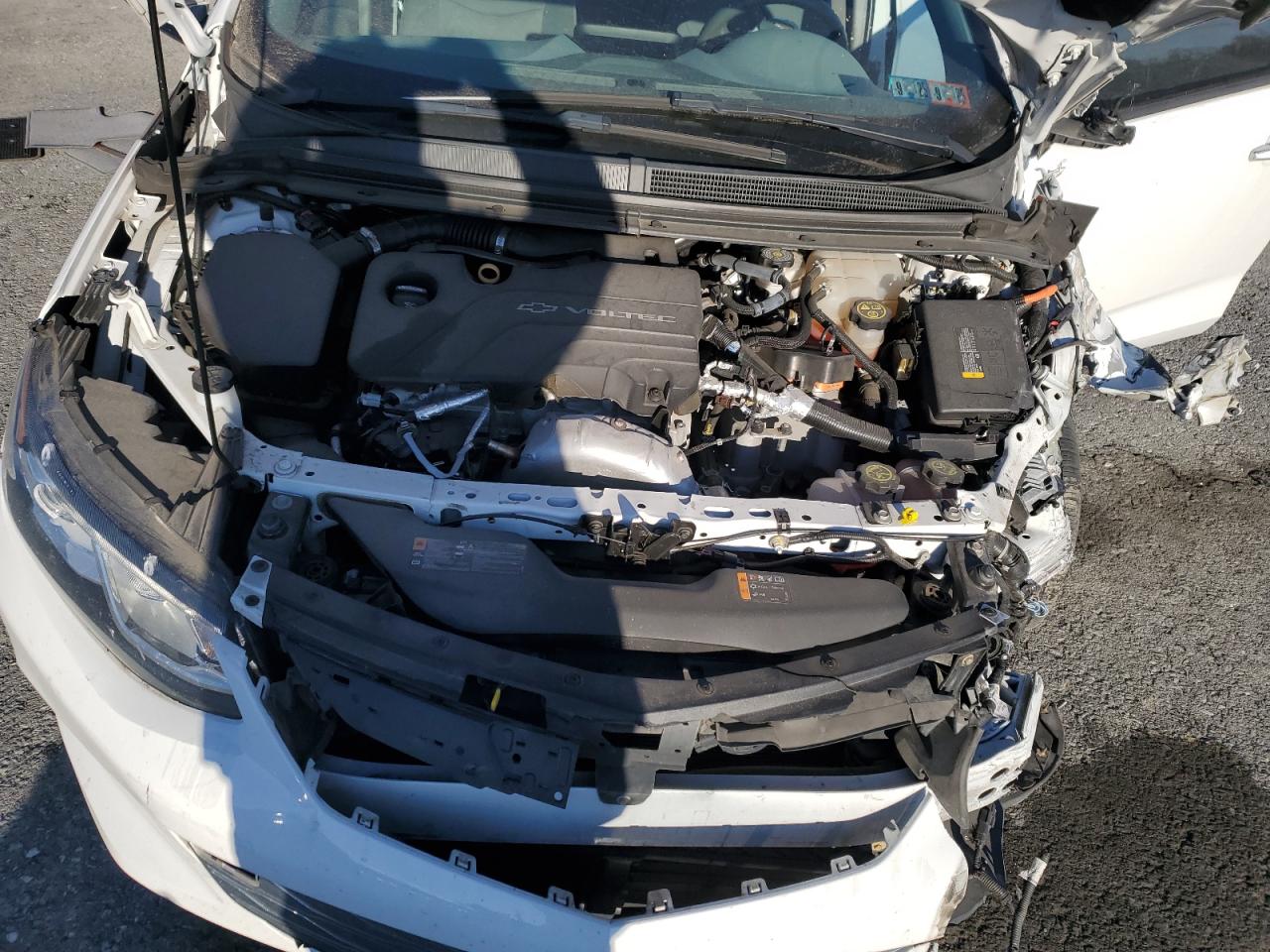 2017 Chevrolet Volt VIN 1G1RC6S56HU108937 Copart auction photo, front end damage thumbnail 13
