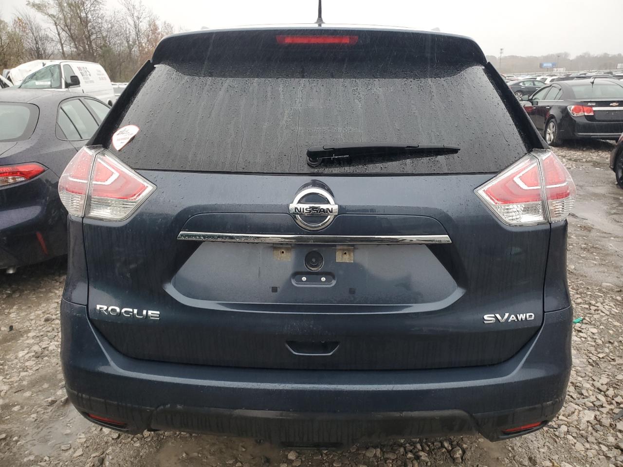 2015 Nissan Rogue VIN KNMAT2MV2FP553259 Copart auction photo, minor dent/scratches damage thumbnail 6