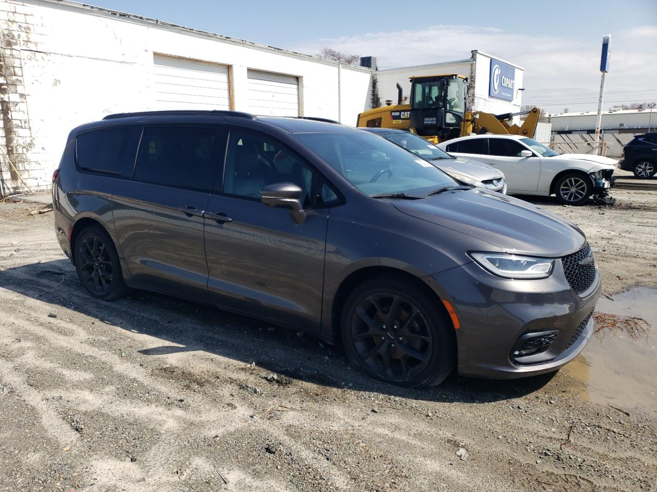 2021 Chrysler Pacifica VIN 2C4RC1BG4MR524598 Copart auction photo, mechanical / minor dent/scratches damage thumbnail 4