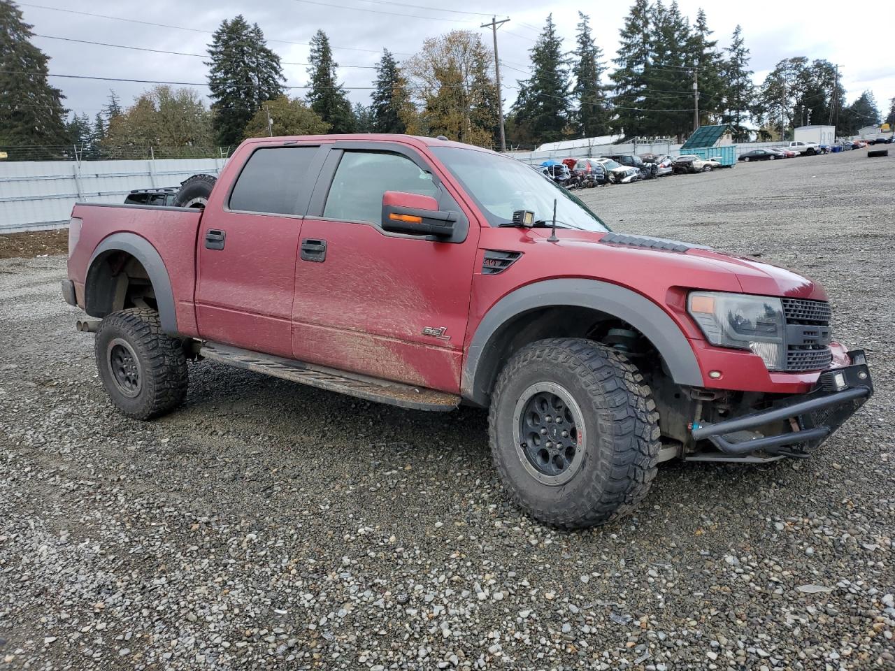 2014 Ford F-150 VIN 1FTFW1R6XEFD12255 Copart auction photo, front end / side damage thumbnail 4