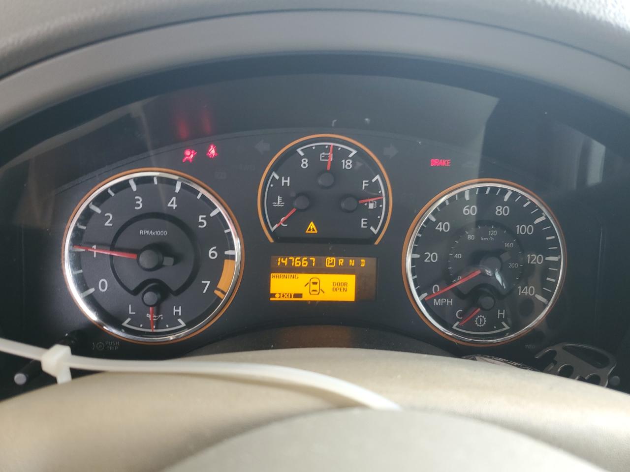 2010 Nissan Armada VIN 5N1BA0NF4AN605139 Copart auction photo, front end / minor dent/scratches damage thumbnail 9