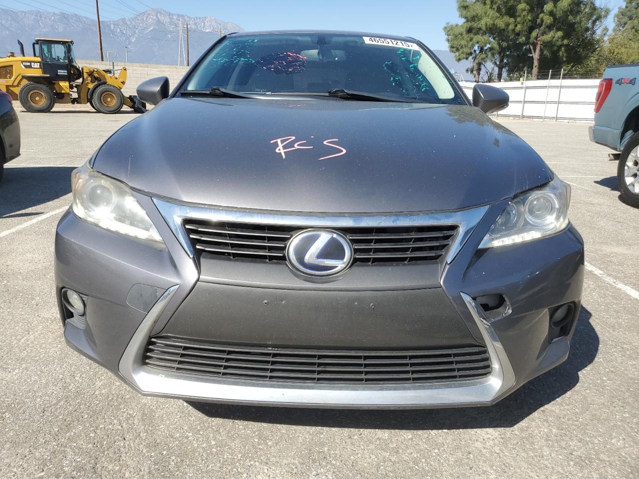 2016 Lexus CT VIN JTHKD5BH0G2278889 Copart auction photo, side damage thumbnail 5