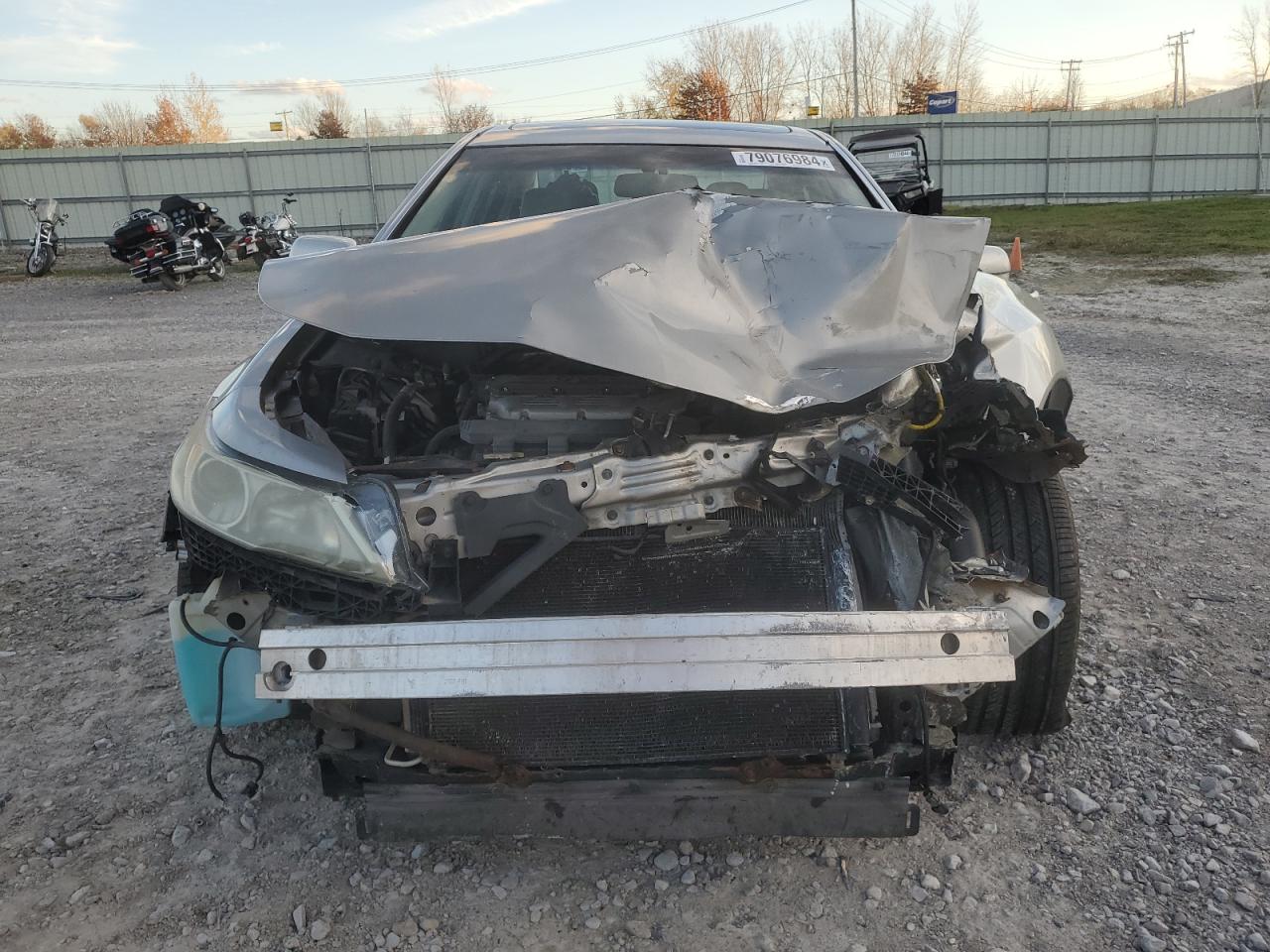 2009 Acura TL VIN 19UUA86219A012088 Copart auction photo, front end damage thumbnail 5