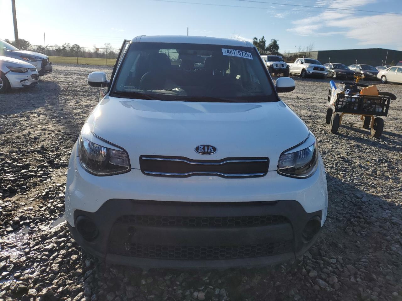 2019 KIA Soul VIN KNDJN2A20K7019157 Copart auction photo, front end / side damage thumbnail 5