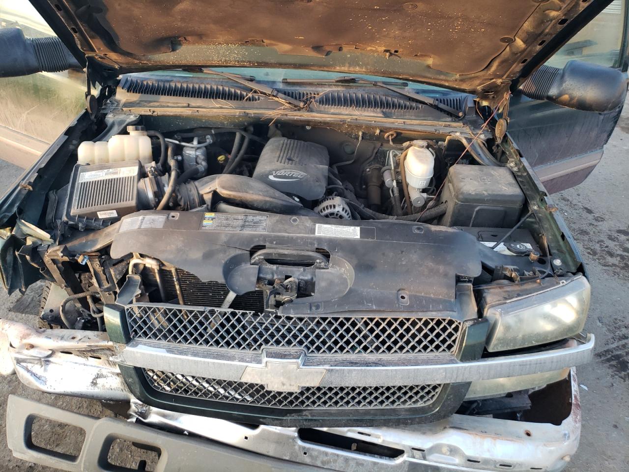2003 Chevrolet Silverado VIN 1GCHK29U13E247985 Copart auction photo, front end damage thumbnail 13
