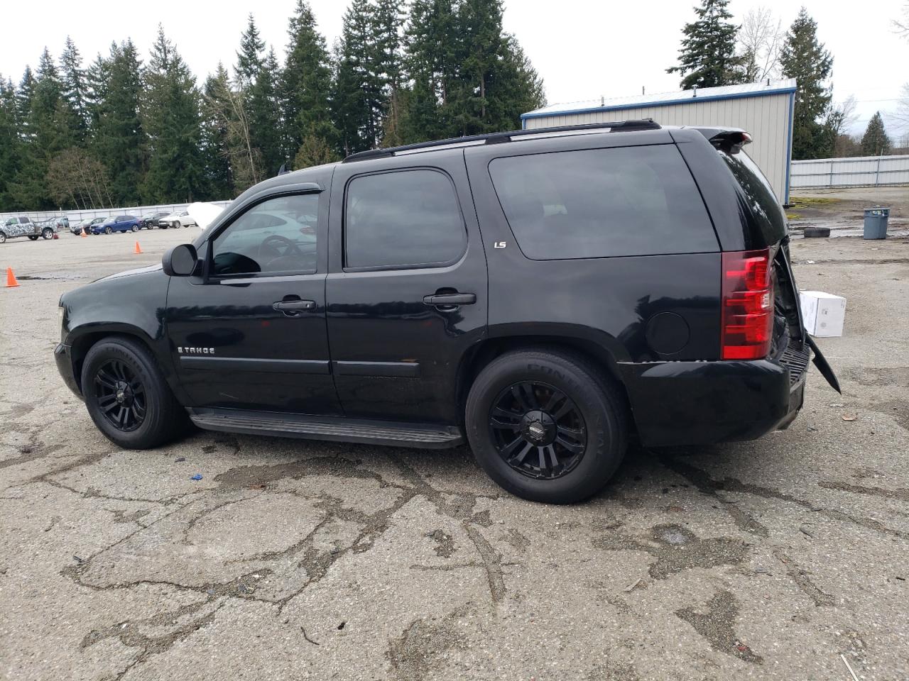 2007 Chevrolet Tahoe VIN 1GNFC13C97R256440 Copart auction photo, rear end damage thumbnail 2