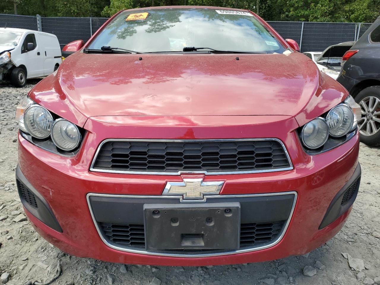 2014 Chevrolet Sonic VIN 1G1JA5SG6E4117647 Copart auction photo, rear end damage thumbnail 5