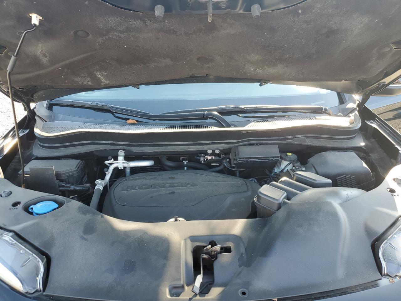 2021 Honda Passport VIN 5FNYF8H59MB004250 Copart auction photo, rear end / side damage thumbnail 13