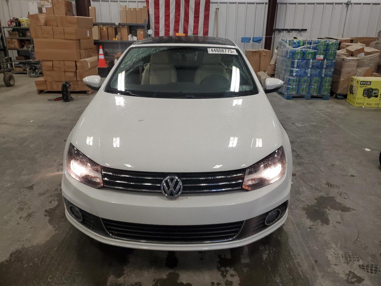 2016 Volkswagen Eos VIN WVWBW8AH7GV000763 Copart auction photo, side damage thumbnail 5