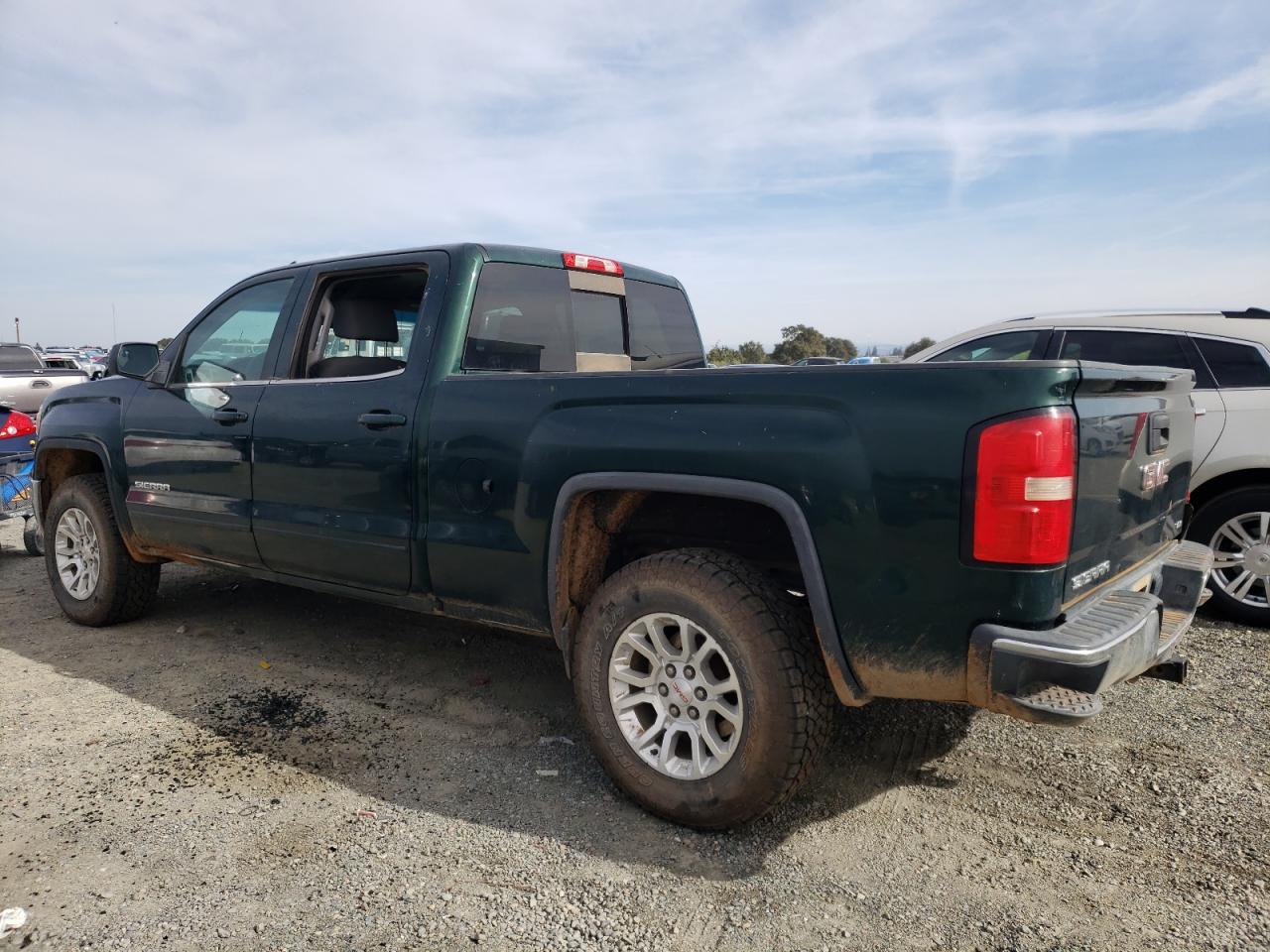 2015 GMC Sierra VIN 3GTU2UEC9FG242506 Copart auction photo, all over damage thumbnail 2
