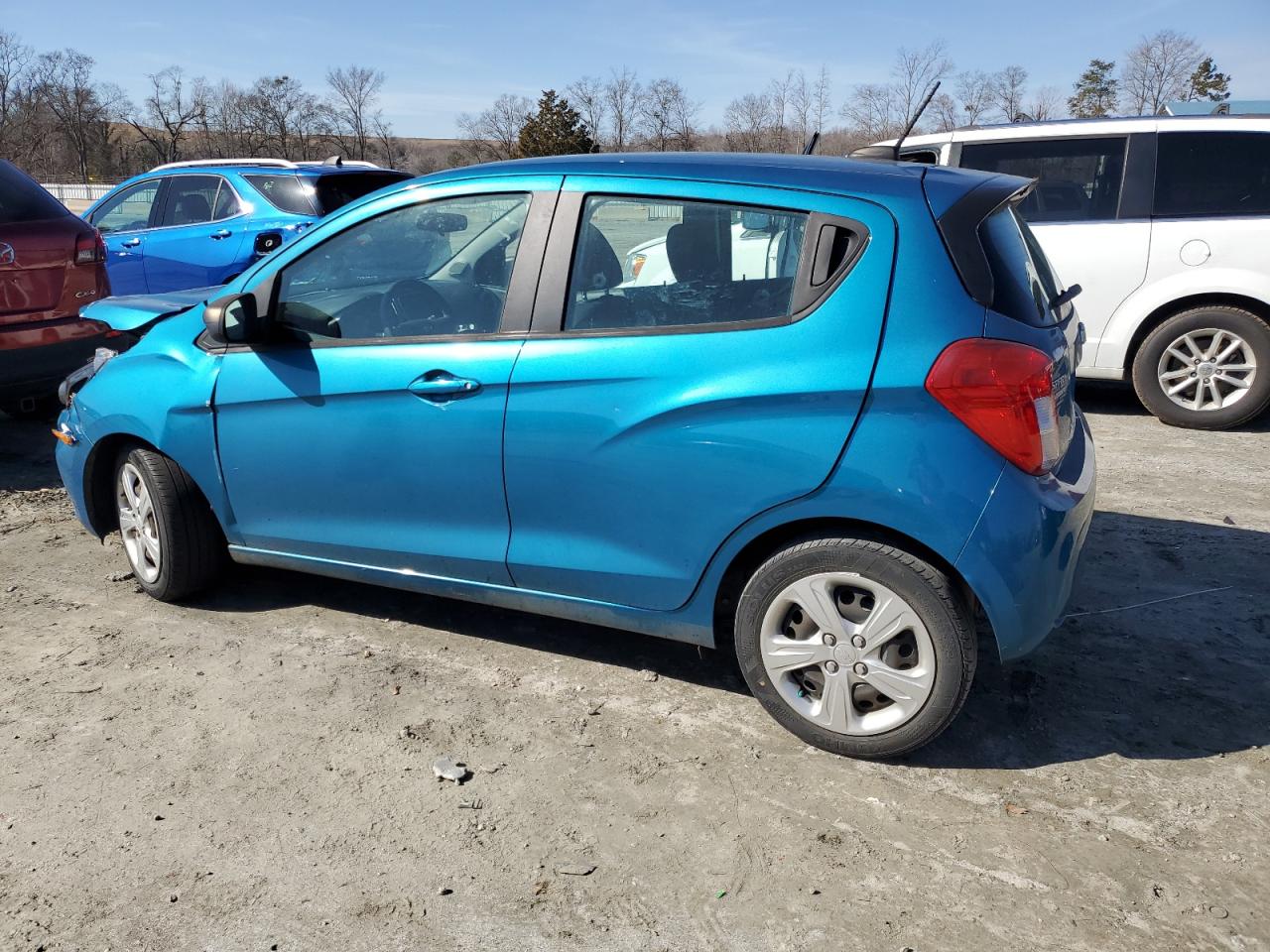 2021 Chevrolet Spark VIN KL8CB6SA2MC741764 Copart auction photo, front end damage thumbnail 2