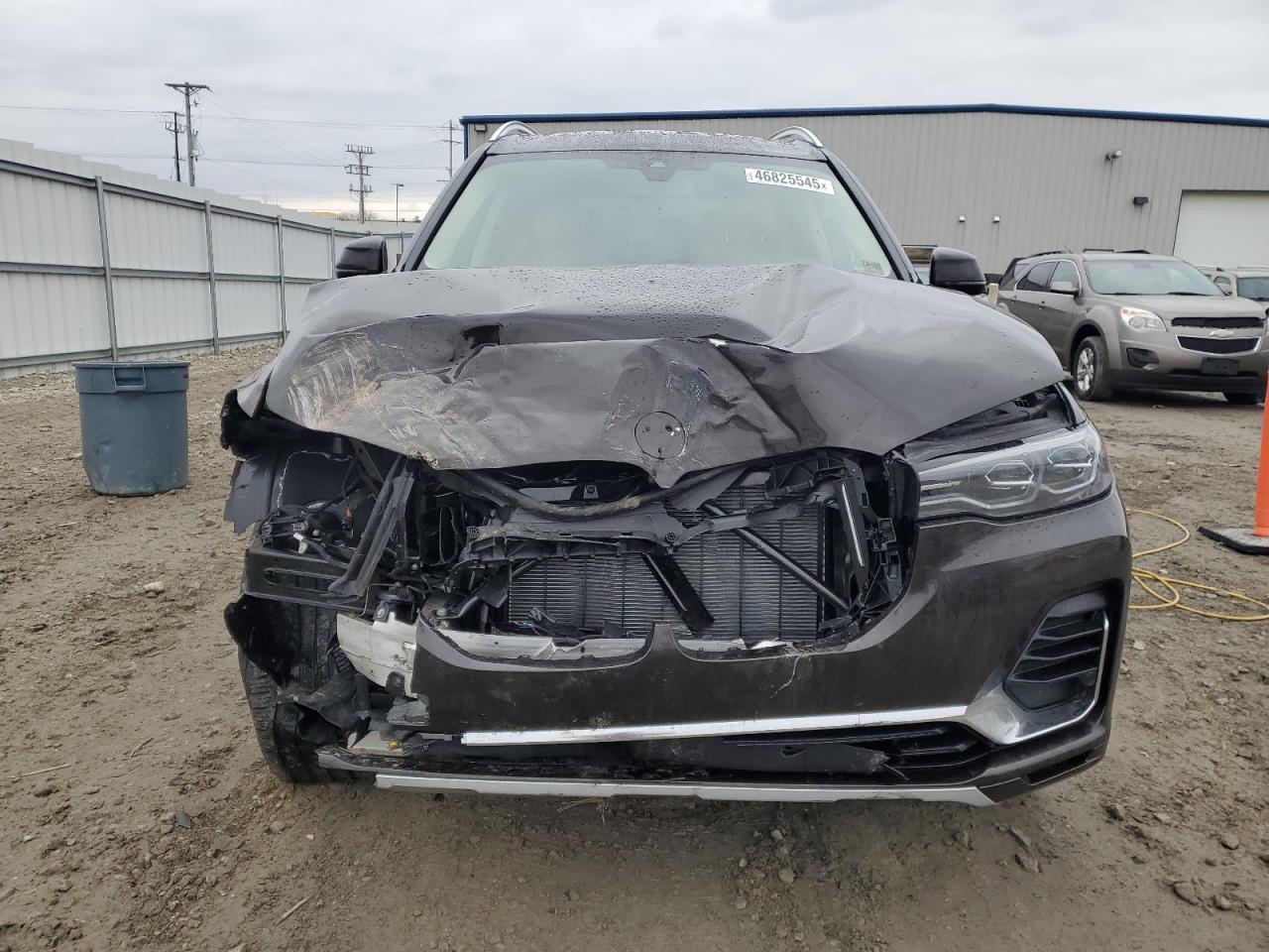2022 BMW X7 VIN 5UXCW2C04N9M75073 Copart auction photo, front end damage thumbnail 5