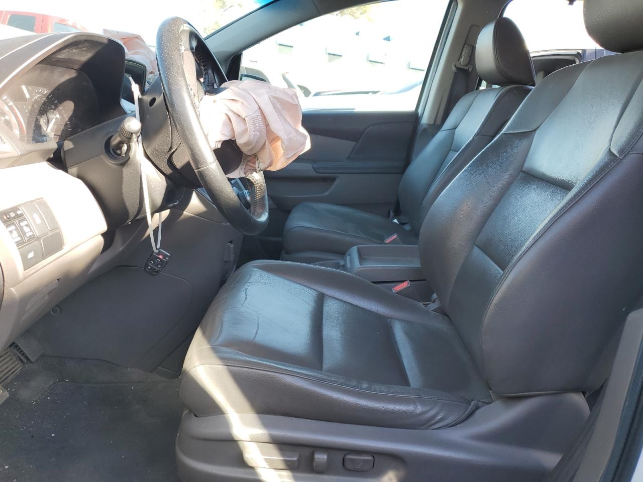 2012 Honda Odyssey VIN 5FNRL5H62CB077009 Copart auction photo, front end / side damage thumbnail 7