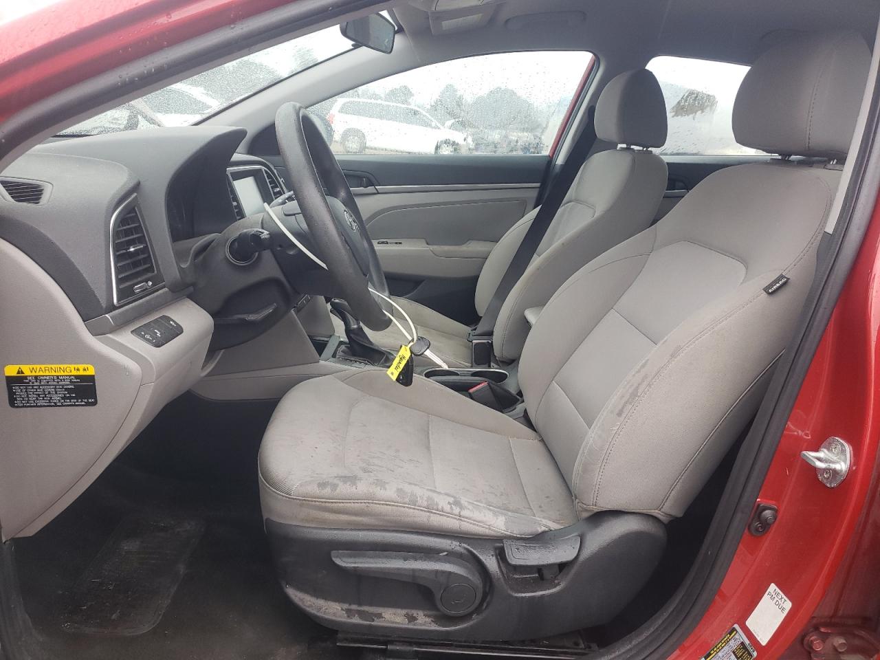 2018 Hyundai Elantra VIN 5NPD84LF4JH327040 Copart auction photo, front end damage thumbnail 7