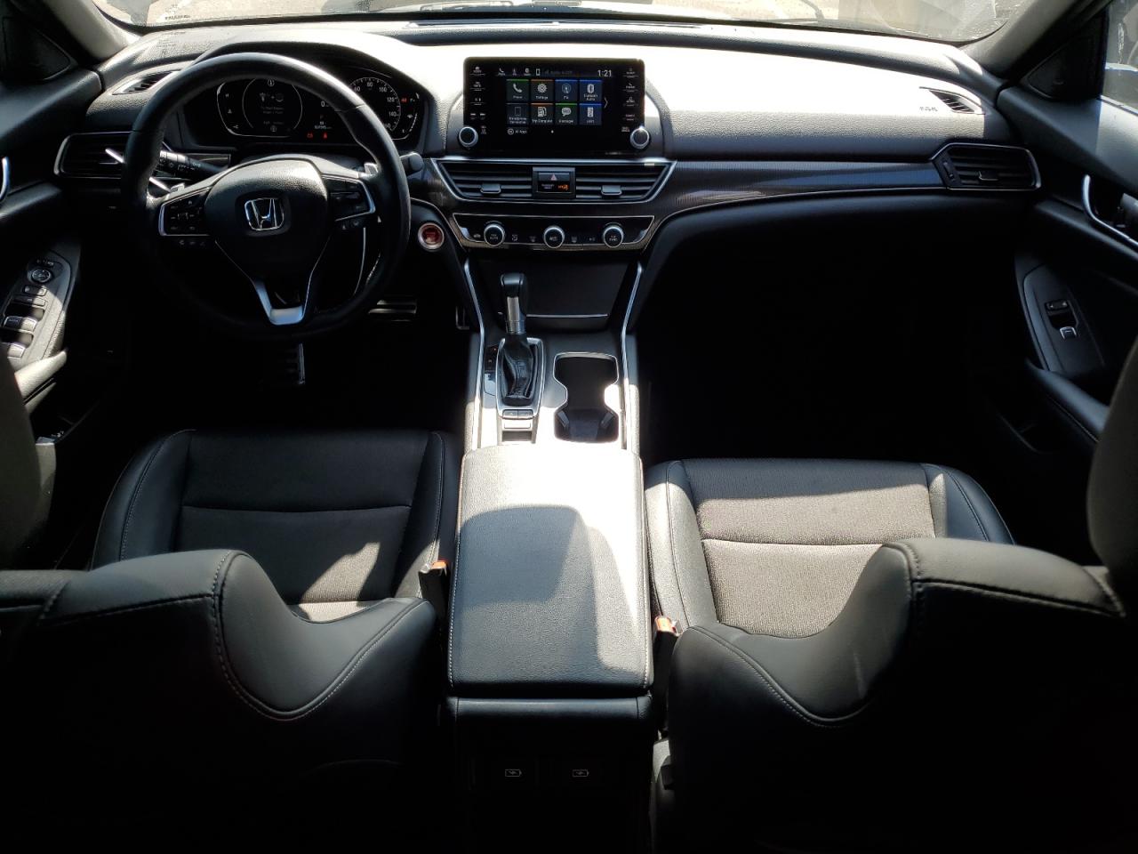 2022 Honda Accord VIN 1HGCV1F34NA097129 Copart auction photo, undercarriage / mechanical damage thumbnail 8