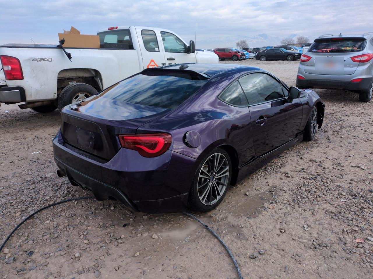 2014 Subaru BRZ VIN JF1ZCAB16E9602257 Copart auction photo, front end damage thumbnail 3