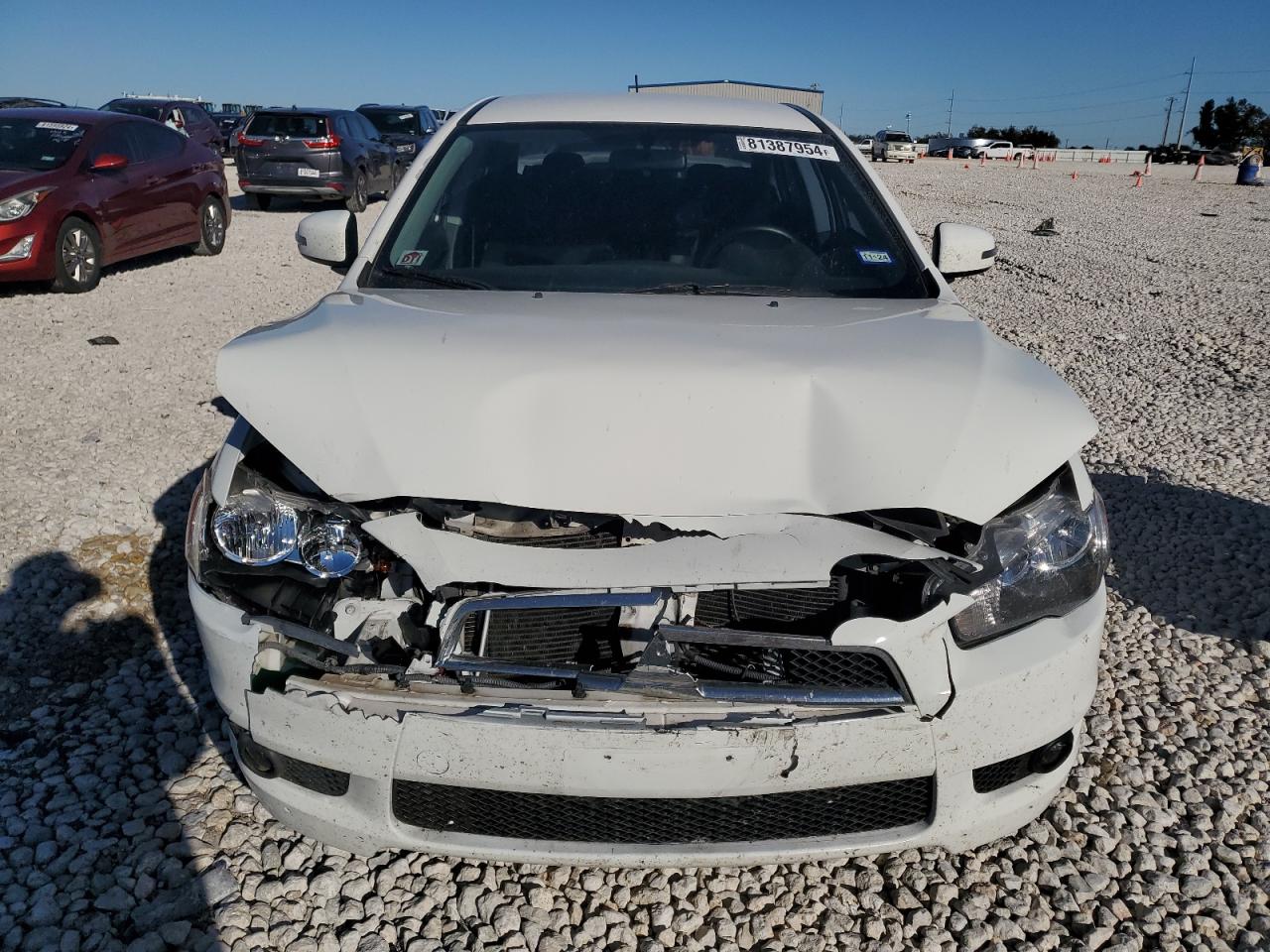 2015 Mitsubishi Lancer VIN JA32U8FW5FU018808 Copart auction photo, front end / minor dent/scratches damage thumbnail 5