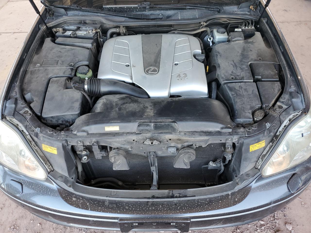 2005 Lexus LS VIN JTHBN36F255000159 Copart auction photo, mechanical damage thumbnail 11