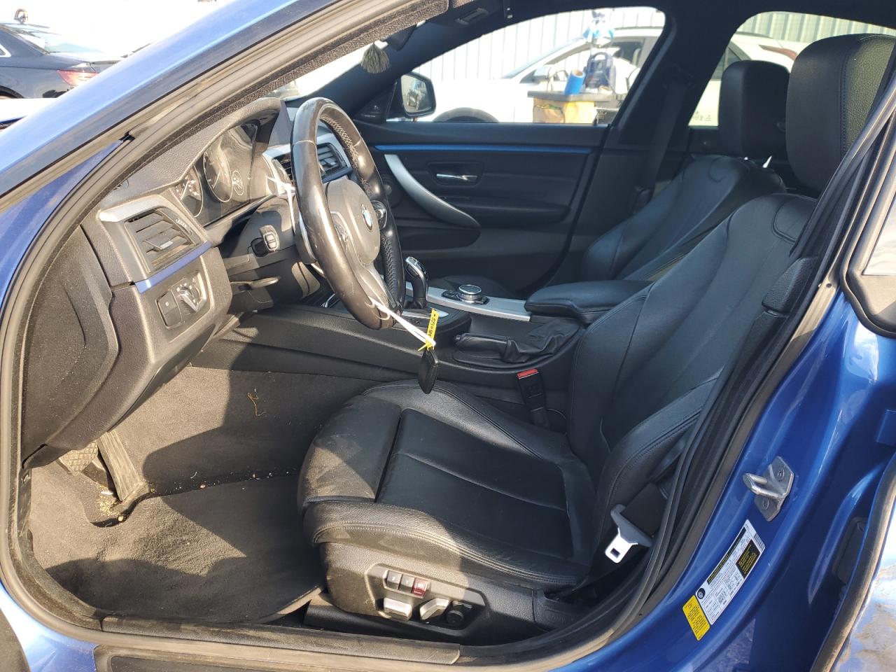 2016 BMW 4er VIN WBA4B1C51GG241928 Copart auction photo, front end / side damage thumbnail 7