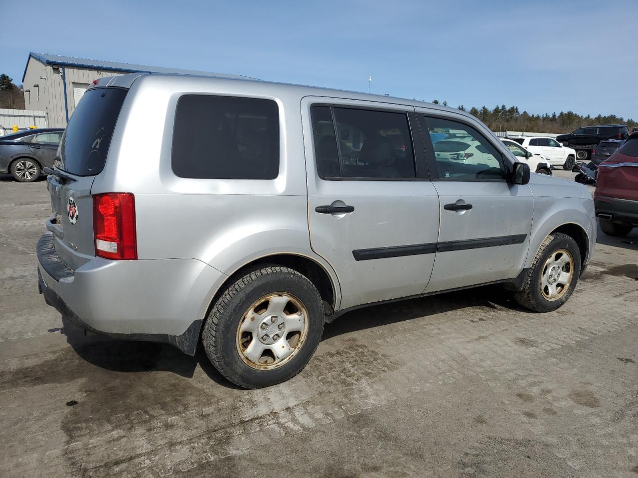 2012 Honda Pilot VIN 5FNYF4H24CB082609 Copart auction photo, front end damage thumbnail 3