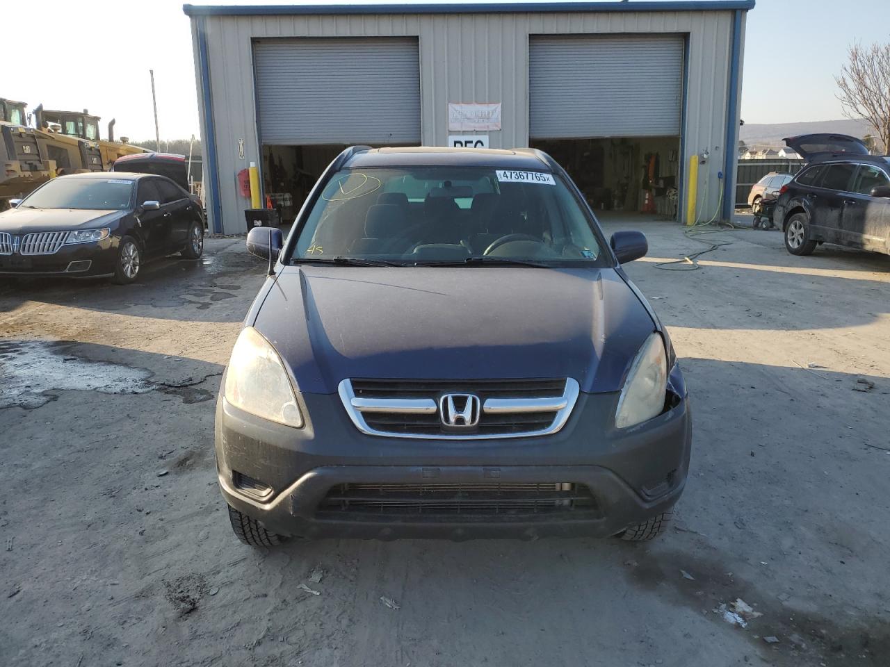 2003 Honda CR-V VIN SHSRD78893U142652 Copart auction photo, front end / side damage thumbnail 5