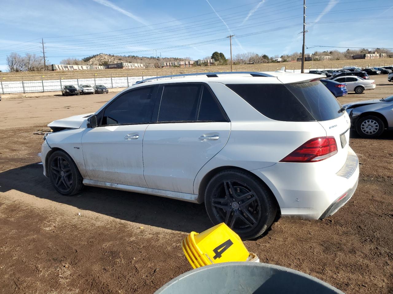 2017 Mercedes-Benz GLE VIN 4JGDA6EBXHA905200 Copart auction photo, front end damage thumbnail 2