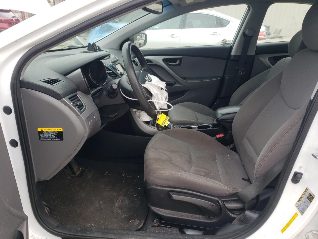 2016 Hyundai Elantra VIN 5NPDH4AE8GH760928 Copart auction photo, front end / rear end damage thumbnail 7