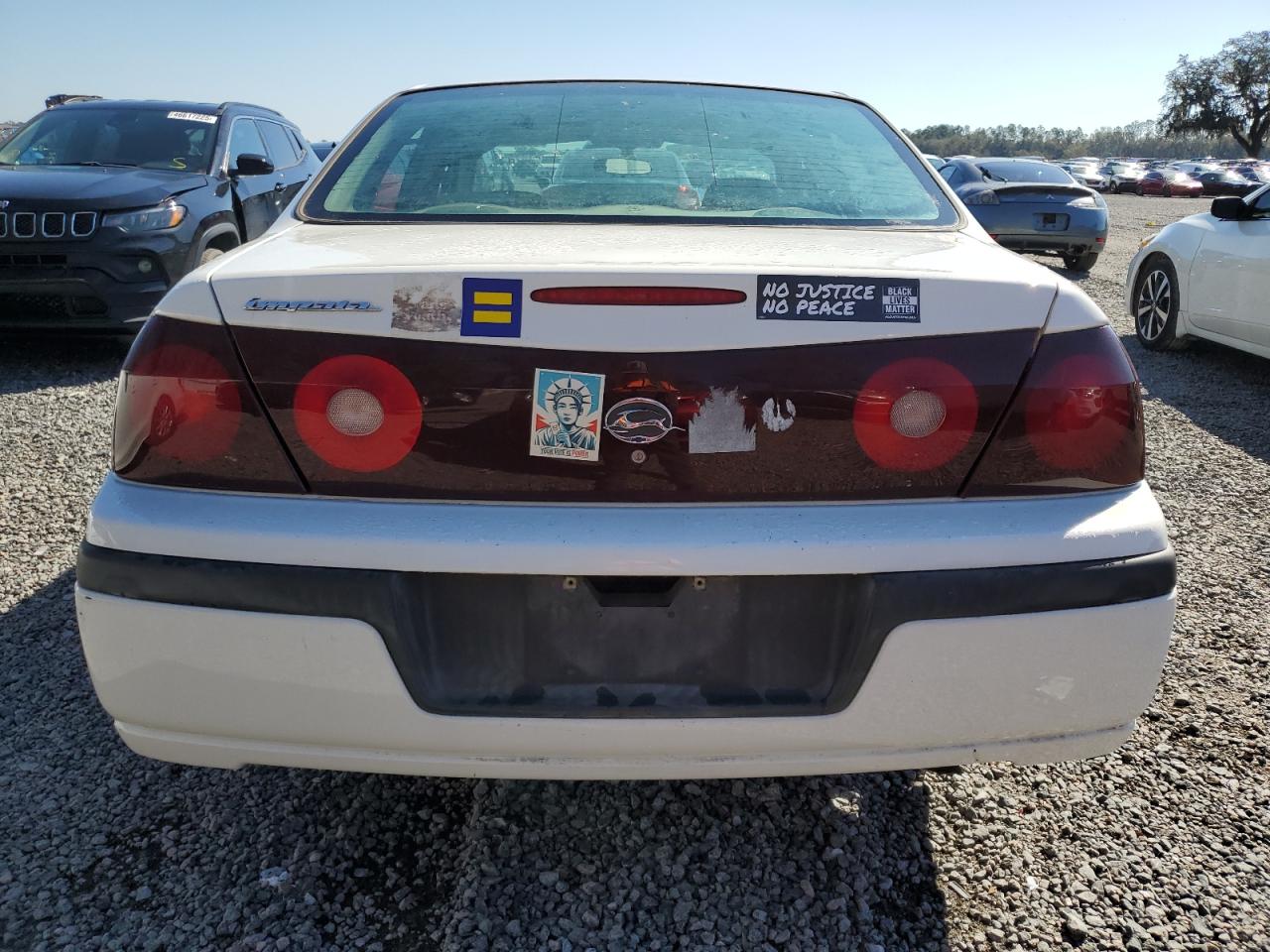 2004 Chevrolet Impala VIN 2G1WF52E649203882 Copart auction photo, side / front end damage thumbnail 6