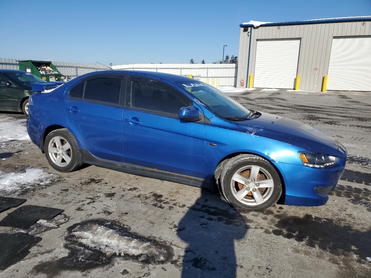 2009 Mitsubishi Lancer VIN JA3AU26U59U001616 Copart auction photo, front end / rear end damage thumbnail 4